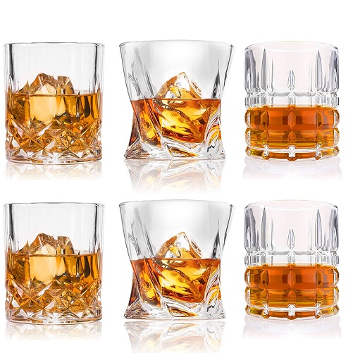 Whiskey Glasses gifts for cigar lovers