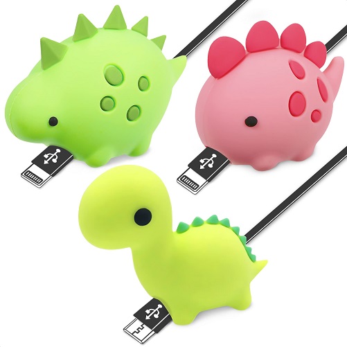 Phone Charger Cord Protector Animals - 3pcs Cable Protector