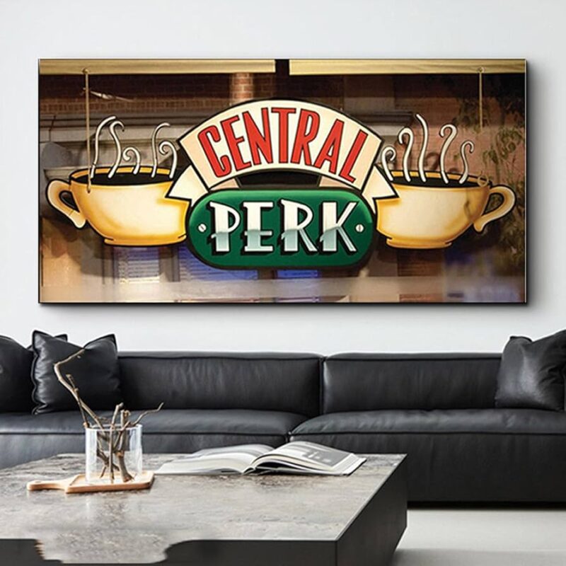 Central Perk Wall Art gifts for friends fans