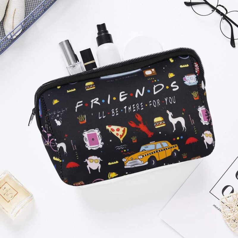Erweicet Friends Show Makeup Cosmetic Bags
