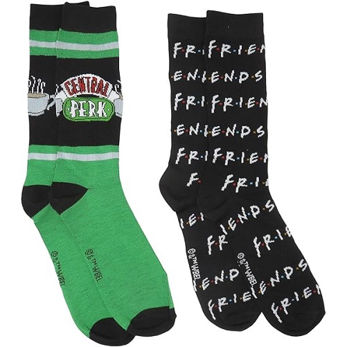 'Friends' Central Perk Logo Crew Socks