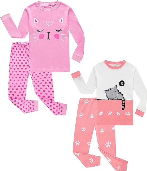Little Big Girls Pajama Set easter gifts for toddlers