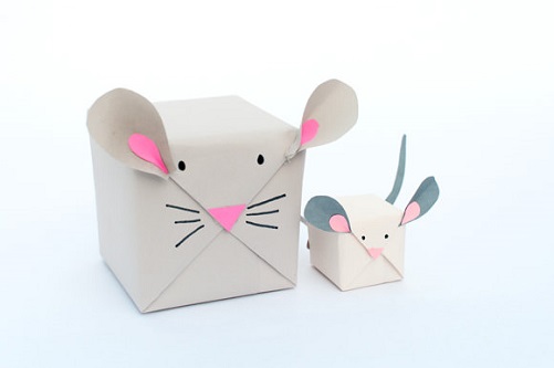 Little Mouse baby shower gift wrapping ideas