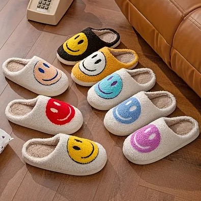 Plush Slip On Kids House Slippers easter gifts for toddlers