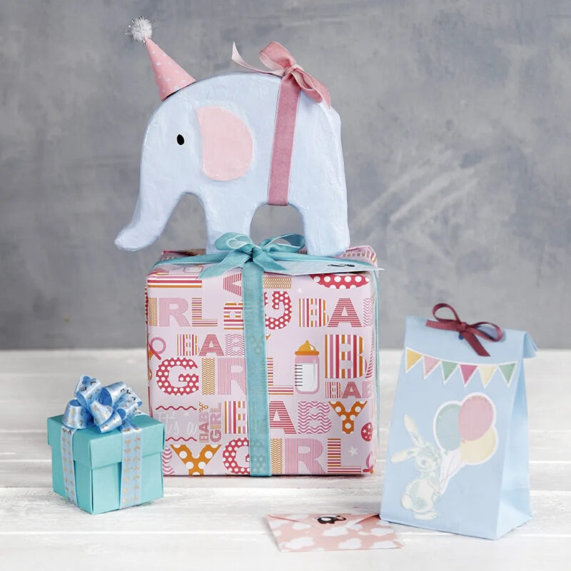 Themed Wrapping Paper baby shower gift wrapping ideas