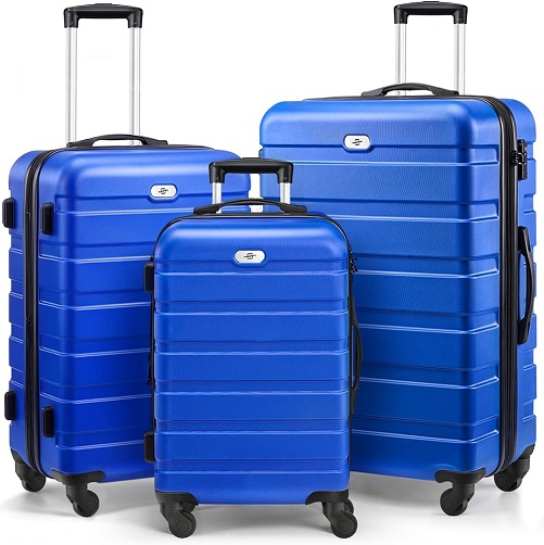 A Three-Piece Suitcase Set