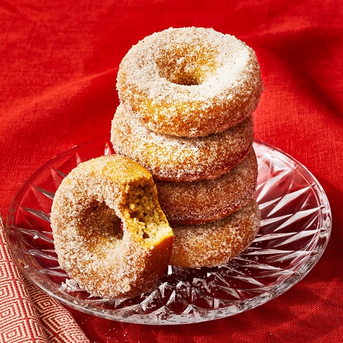 Baked Applesauce Donuts