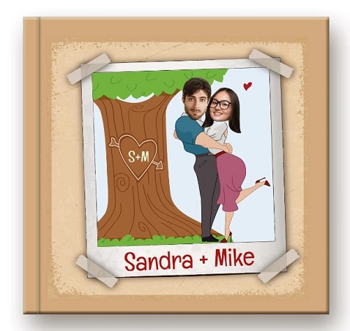 Custom Love Story Book best personalized anniversary gifts