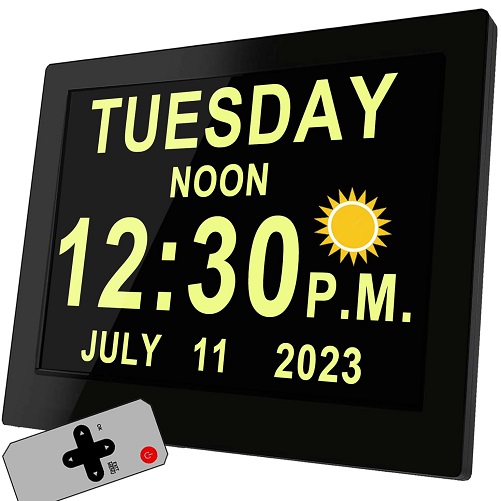 Digital Clock For Seniors