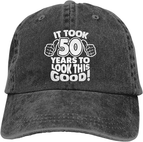 Funny Hat 50th birthday gift ideas