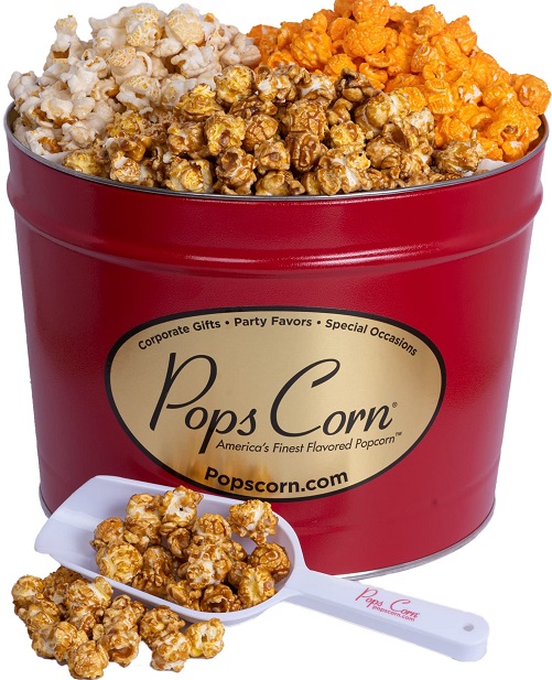 Gourmet Popcorn Tin corporate gifts