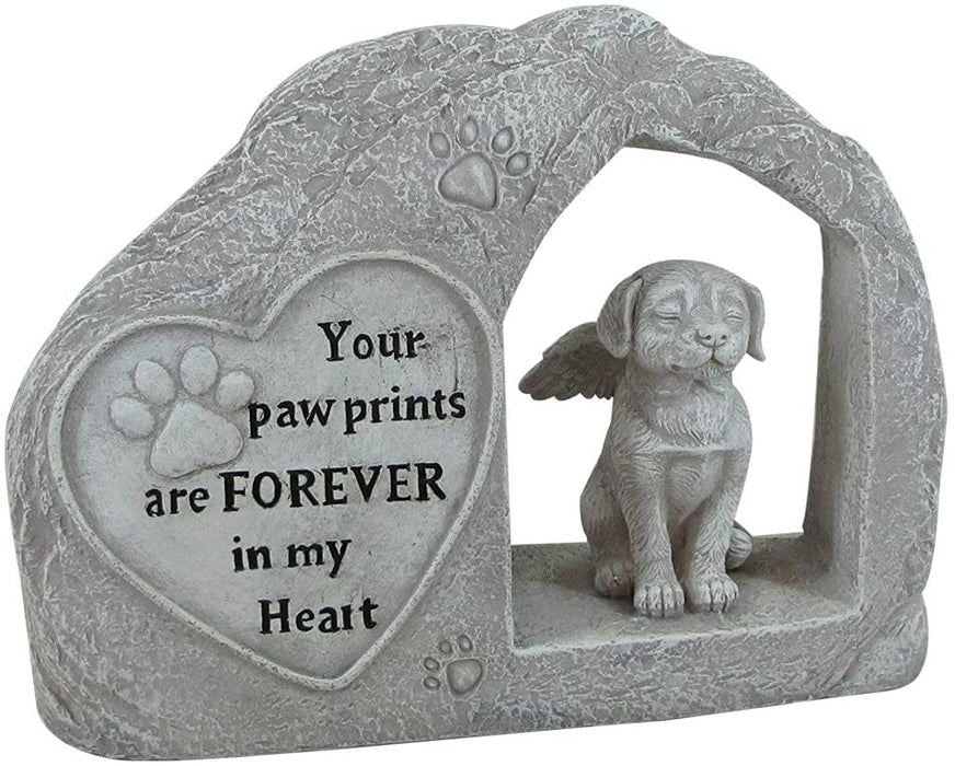 Handmade Memorial Dog Angel Pet Statue