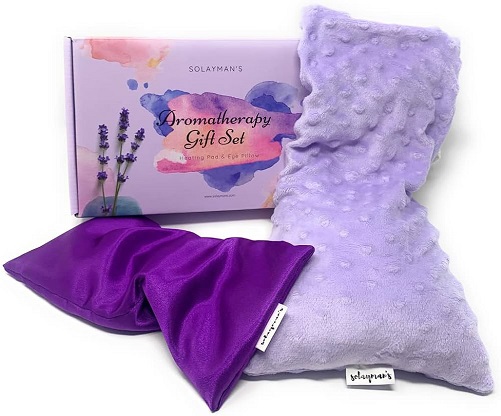 Lavender-Scented Silk Eye Pillow