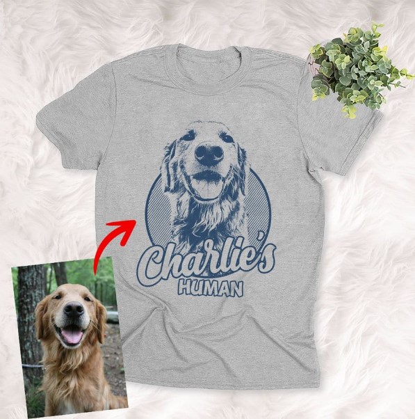 One-of-a-Kind Personalized Dog T-Shirt