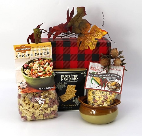 Soup Gift Basket get well gift ideas