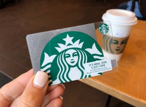 Starbucks Gift Card corporate gifts