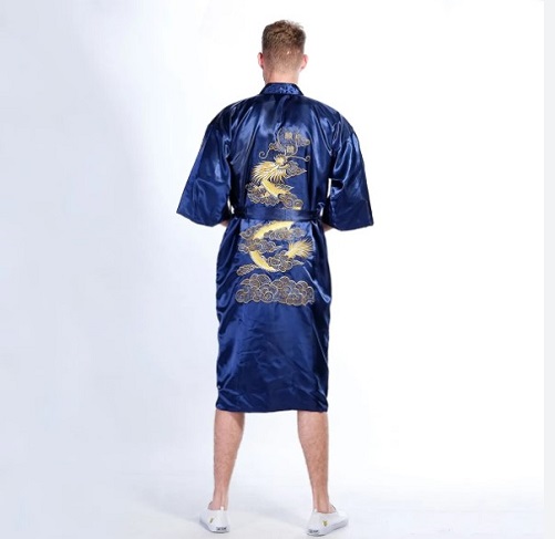 The Embroidered Silk Robe