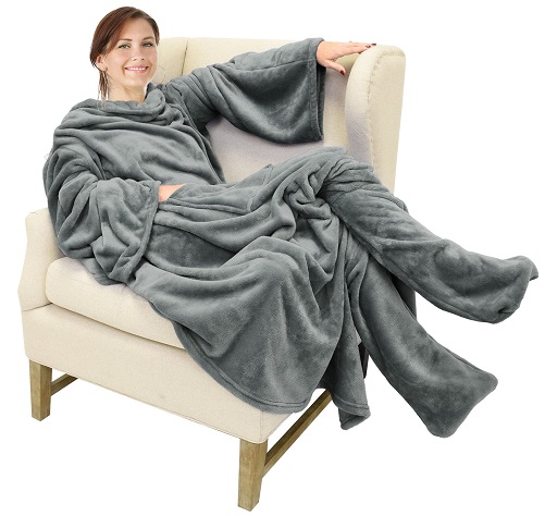 Wearable Fleece Blanket dirty santa gift ideas