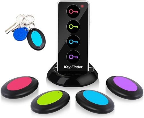 Wireless Item Tracker with 4 Receivers