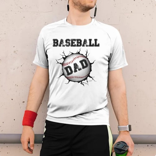 Baseball Dad Shirt Gifts For Dad Who Wants Nothing
