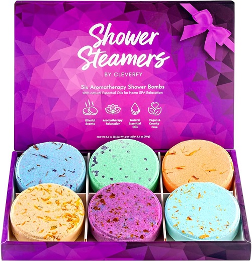 Cleverly Shower Steamers 60th birthday gift ideas for women