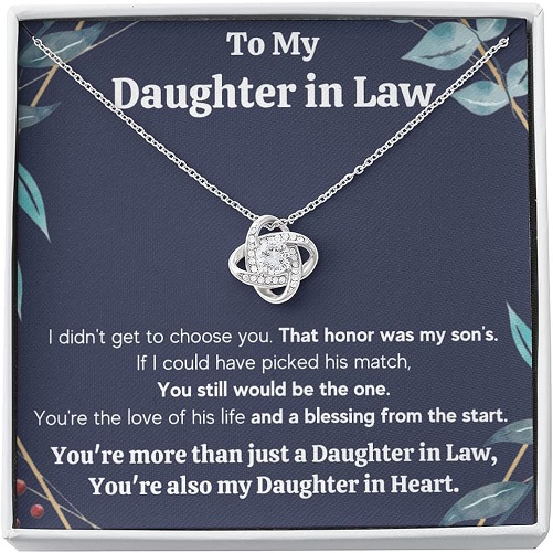 Daughter-in-Law Gifts Necklace daughter in law gifts