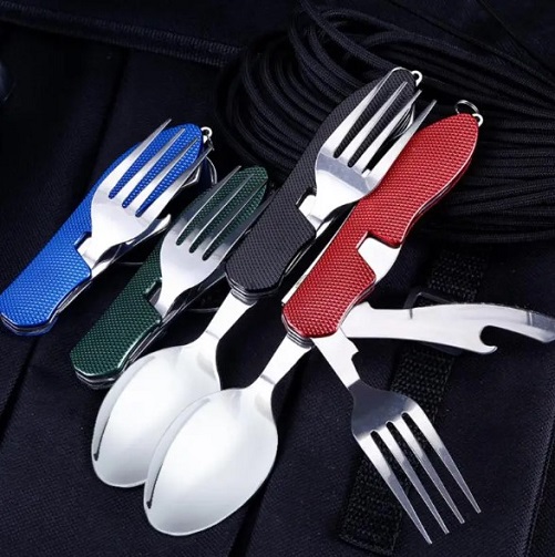 Multi-Functional Practical Camping Stainless Steel Tool