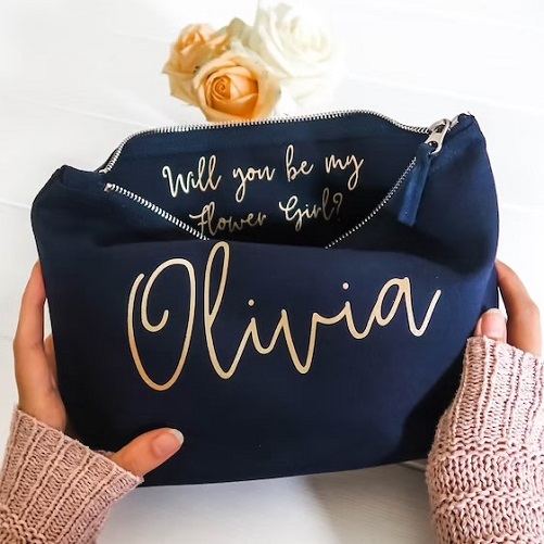 Personalised Makeup Bag daughter in law gifts