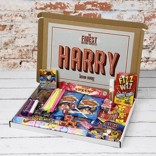 Personalized Retro Sweet Mail Order Box