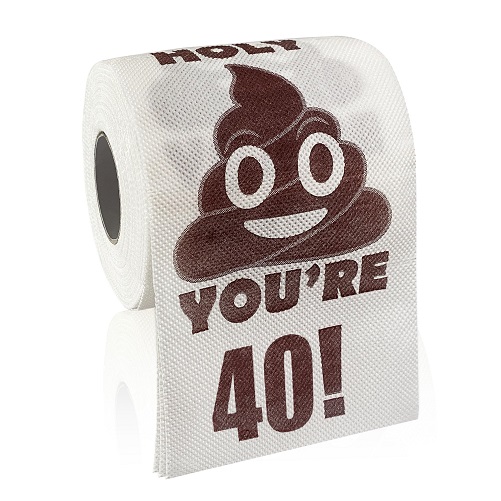 Ply Funny Toilet Paper Rol 40th birthday gift ideas for men