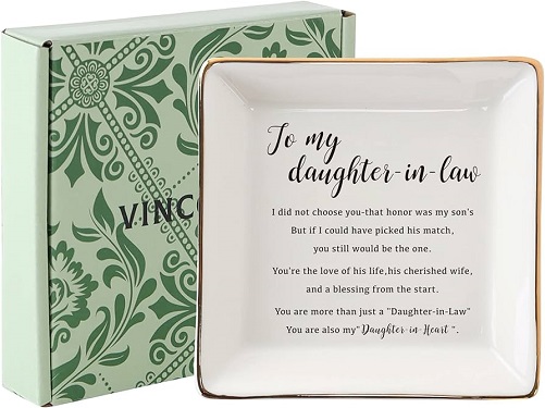 Vincomic Daughter-in-Law Jewelry Tray