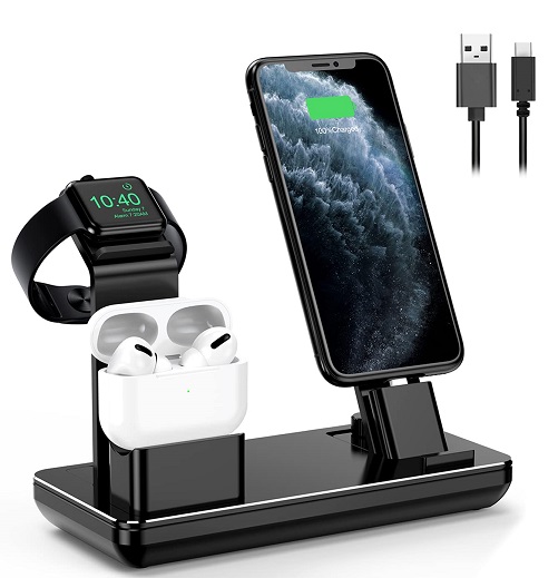 Charging Station for iPhone & Apple Watch