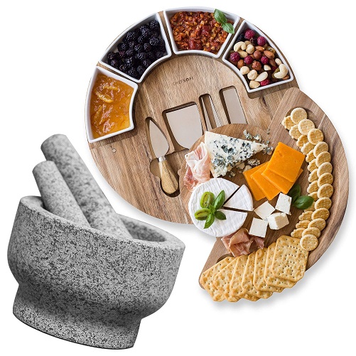 ChefSofi Cheese Board Set housewarming gift ideas for women