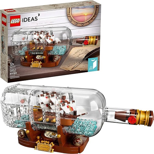 LEGO Ship In A Bottle - son in law gifts