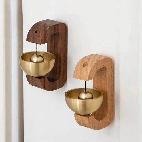 Magnetic Wood Doorbell