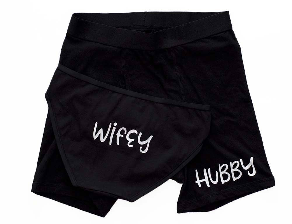 Matching Underwear his and hers gift ideas