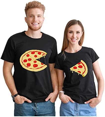 Missing Piece Pizza & Slice His and Her Shirts