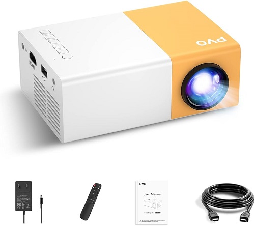 PVO Mini Portable Projector gifts for 17 year old girl