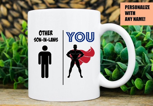 Pride and Passion Shop Mug son-in-law gift