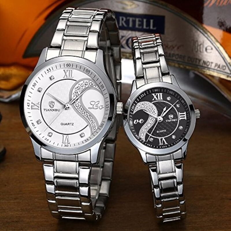 Romantic His and Hers Wrist Watches Set