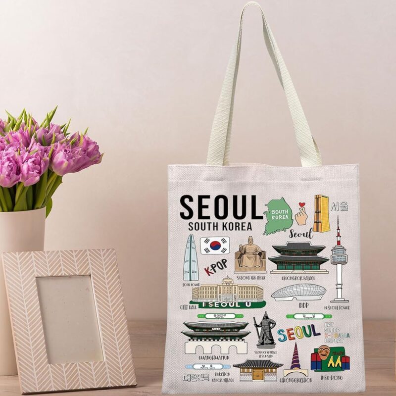 South Korea Seoul Tote Bag