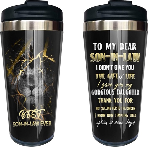 To My Dear Son-In-Law Tumbler