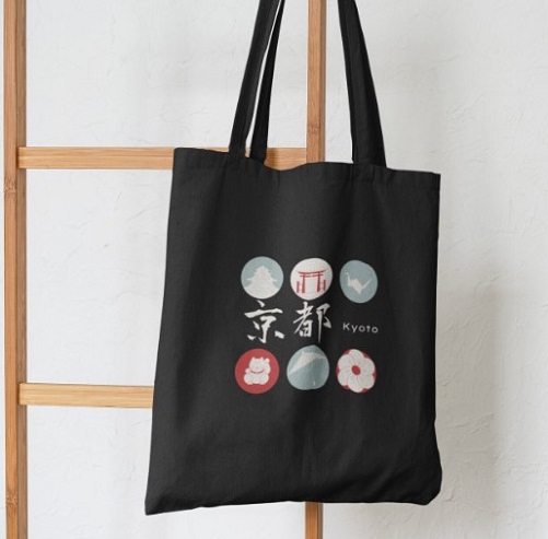 Kyoto Tote Bags japanese gifts