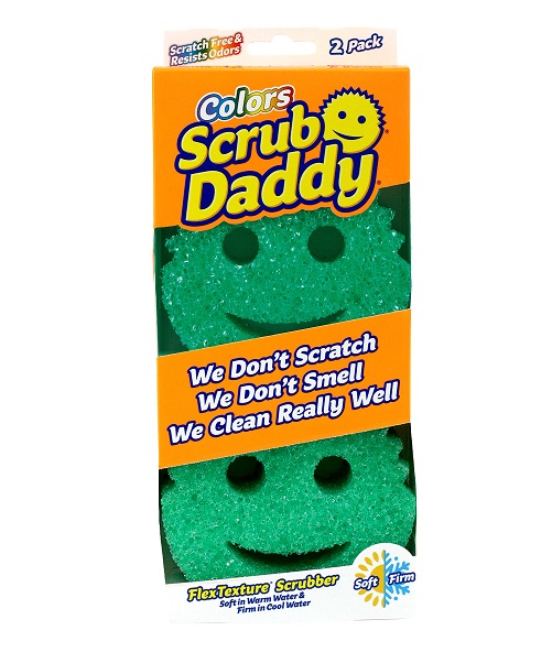 Scrub Daddy Green Scrubbers, Set of 2