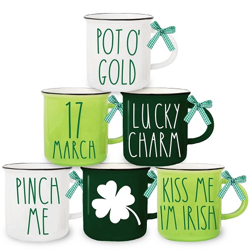 St. Patrick's Day Mini Coffee Mugs