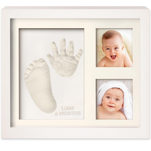 Baby Handprint & Footprint Keepsake Photo Frame Kit