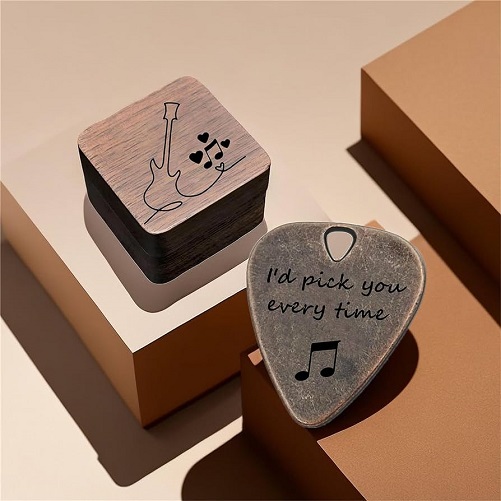 Birth Month Guitar Pick gifts for 17 year old boy