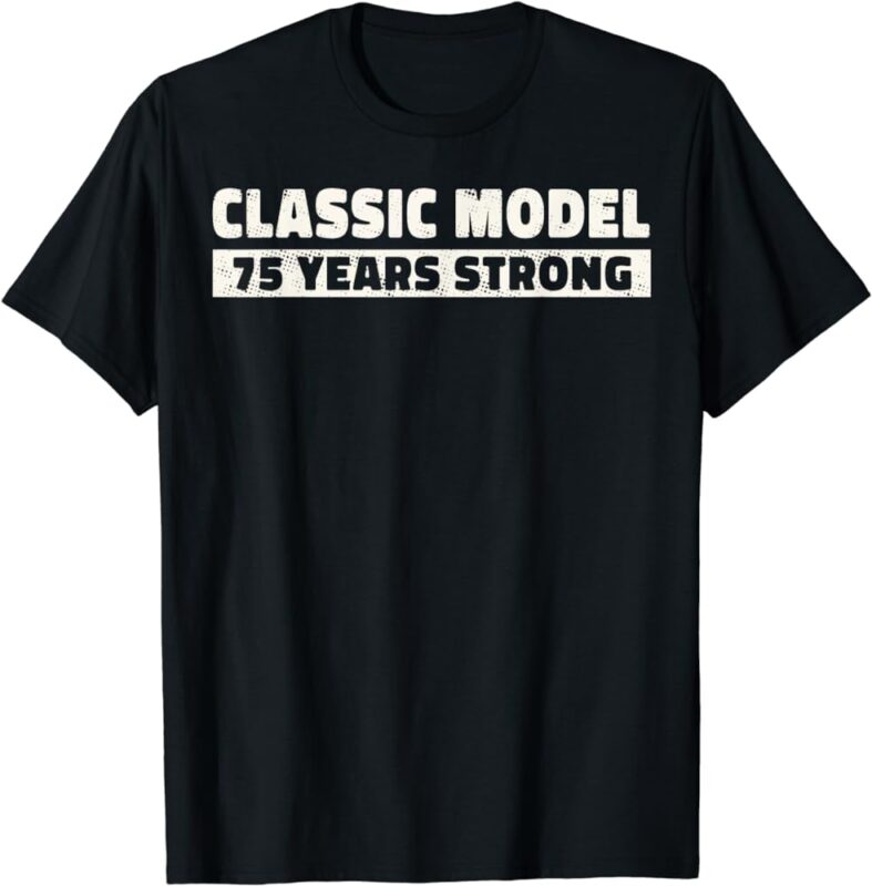 Classic 75th Birthday Vintage T-Shirt