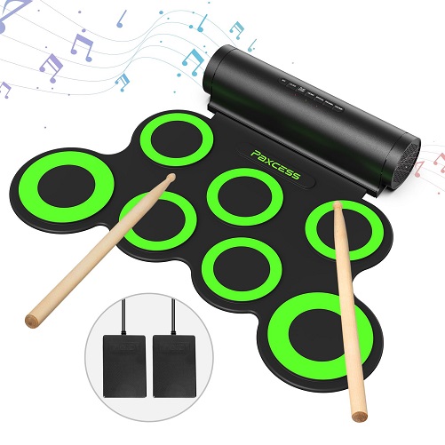 PAXCESS Electronic Drum Kit - gifts for 17 year old boy