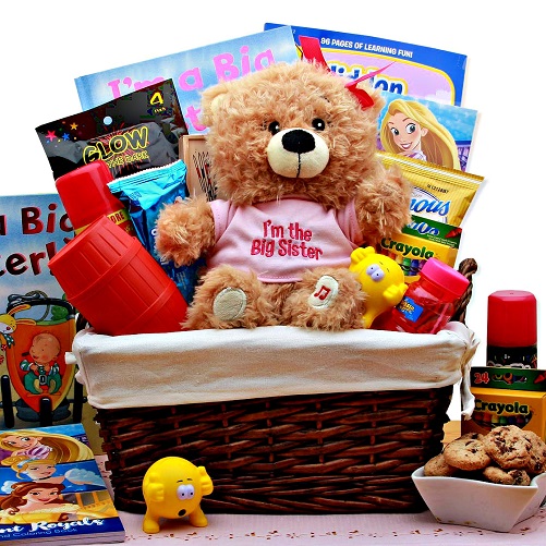 Personalized toy box big sister gifts